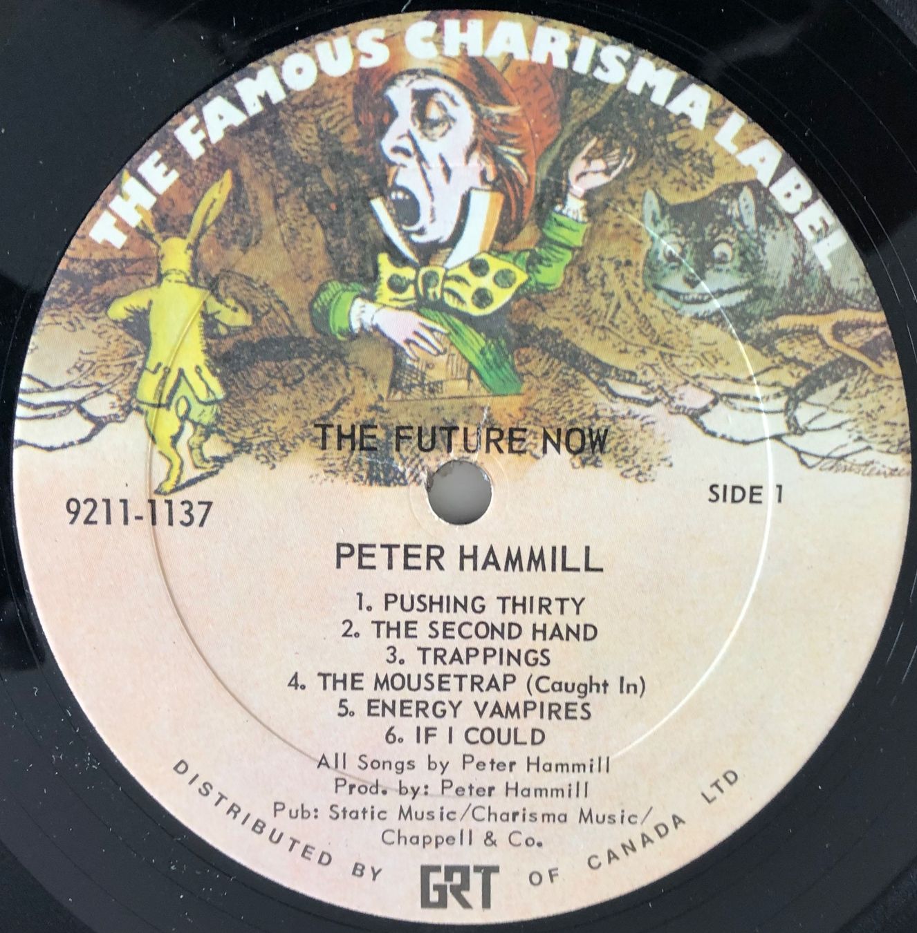 Schallplatten: VAN DER GRAAF GENERATOR / PETER HAMMILL - THE FUTURE NOW – Gebraucht aus Poliez-Pittet von Newtown-Records 2