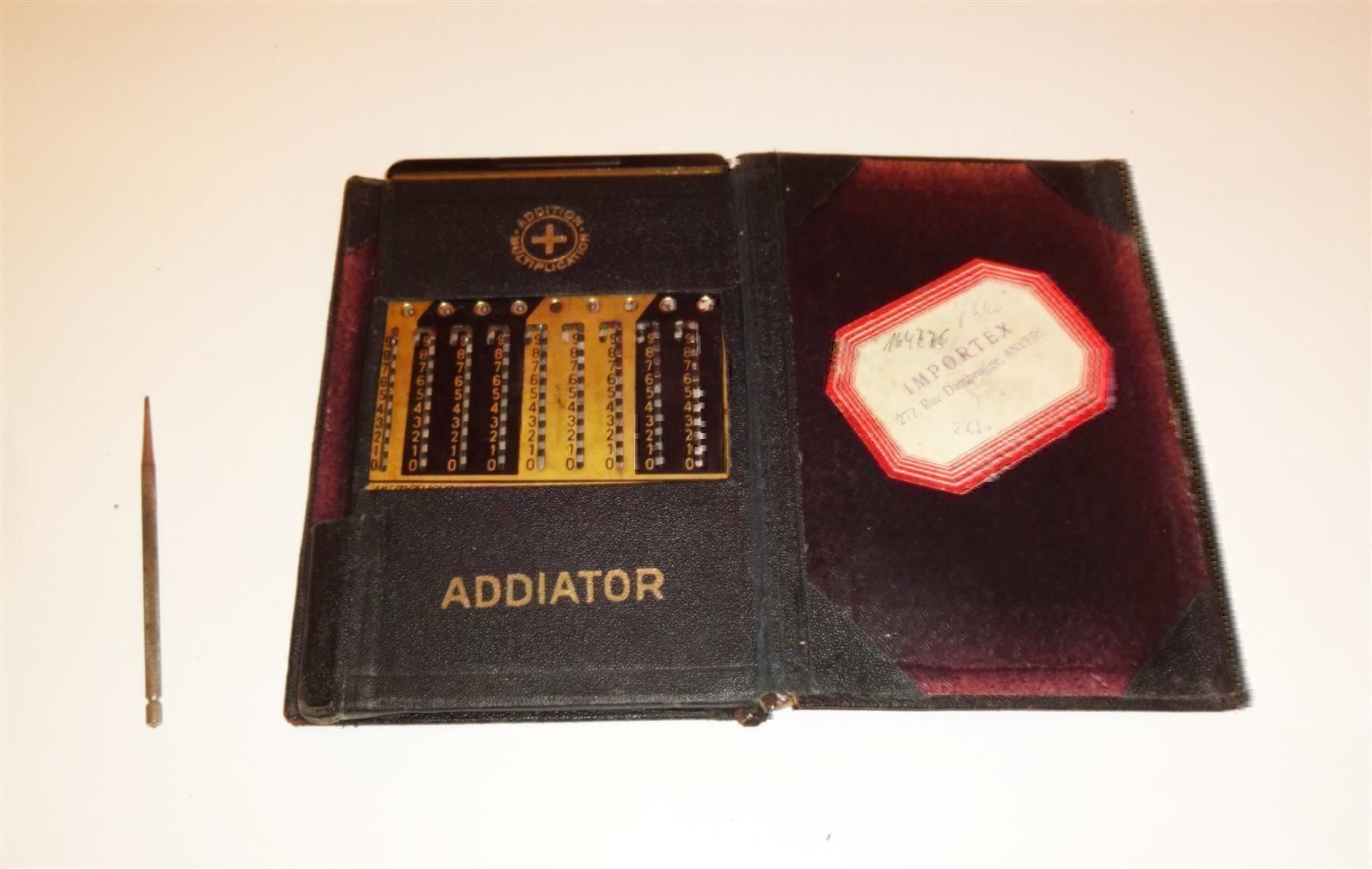 Calcolatrici tascabili: ADDIATOR Duplex Rechenmaschine – Usato da St. Gallen venduto da WWL 3