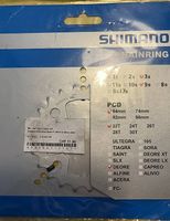 Neues Kettenblatt Shimano Deore (FC-M510) 22 Zähne