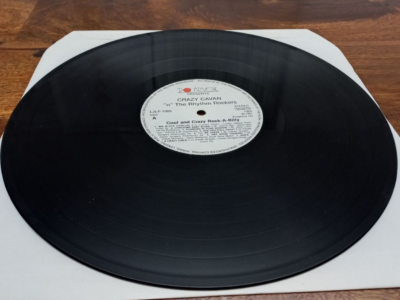 Dischi in vinile: Crazy Cavan LPs - Rockabilly Teddy Boy – Usato da Lachen SZ venduto da jimmygoal13 8