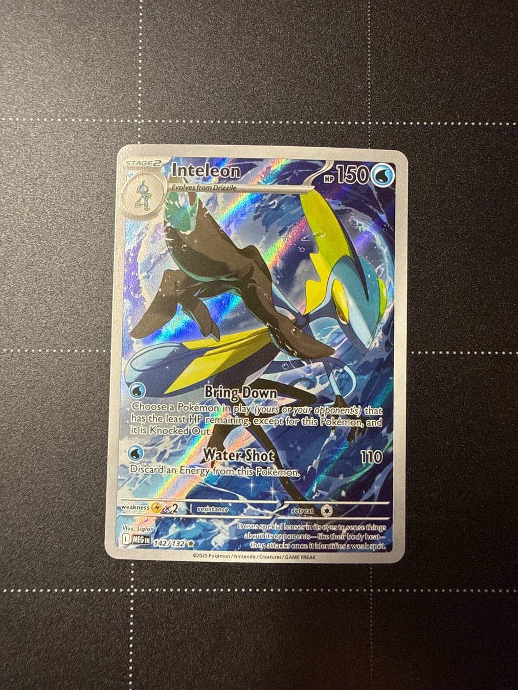 Pokémon Carte collezionabili: Pokemon Card Inteleon AR #142 - Mega Evolution – Nuovo (secondo la descrizione) da Gandria venduto da PokeBrothersCH
