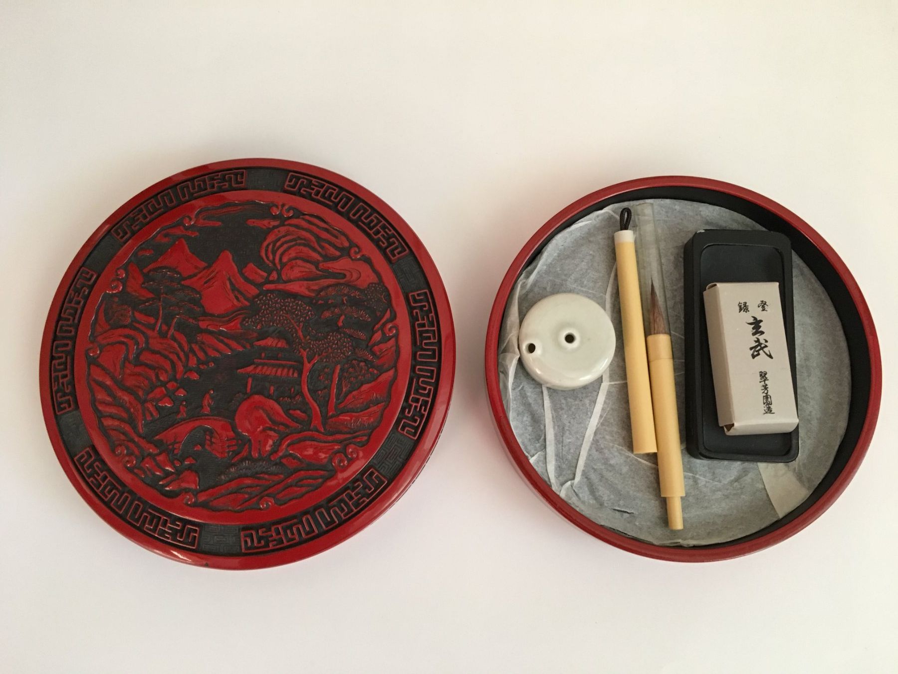 Pennelli: Japanisches Kalligrafie-Set – Nuovo e nell'imballaggio originale da Winterthur venduto da Green-Future 7