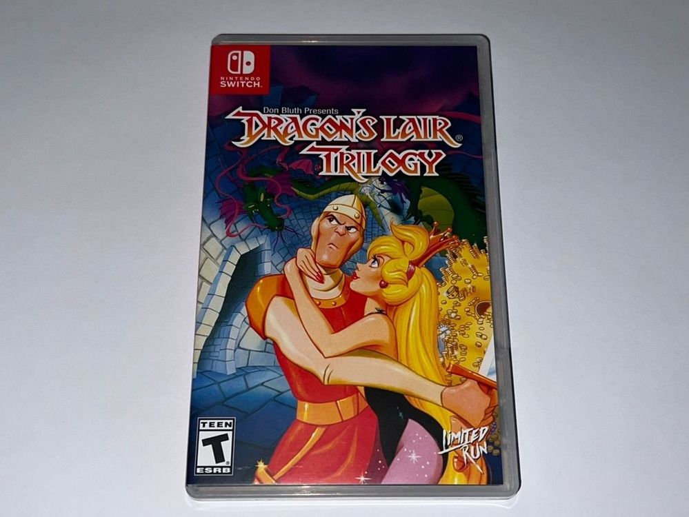 Dragon's Lair Trilogy Sur Nintendo Switch - Limited Run Games (Neuf Sous Blister)
