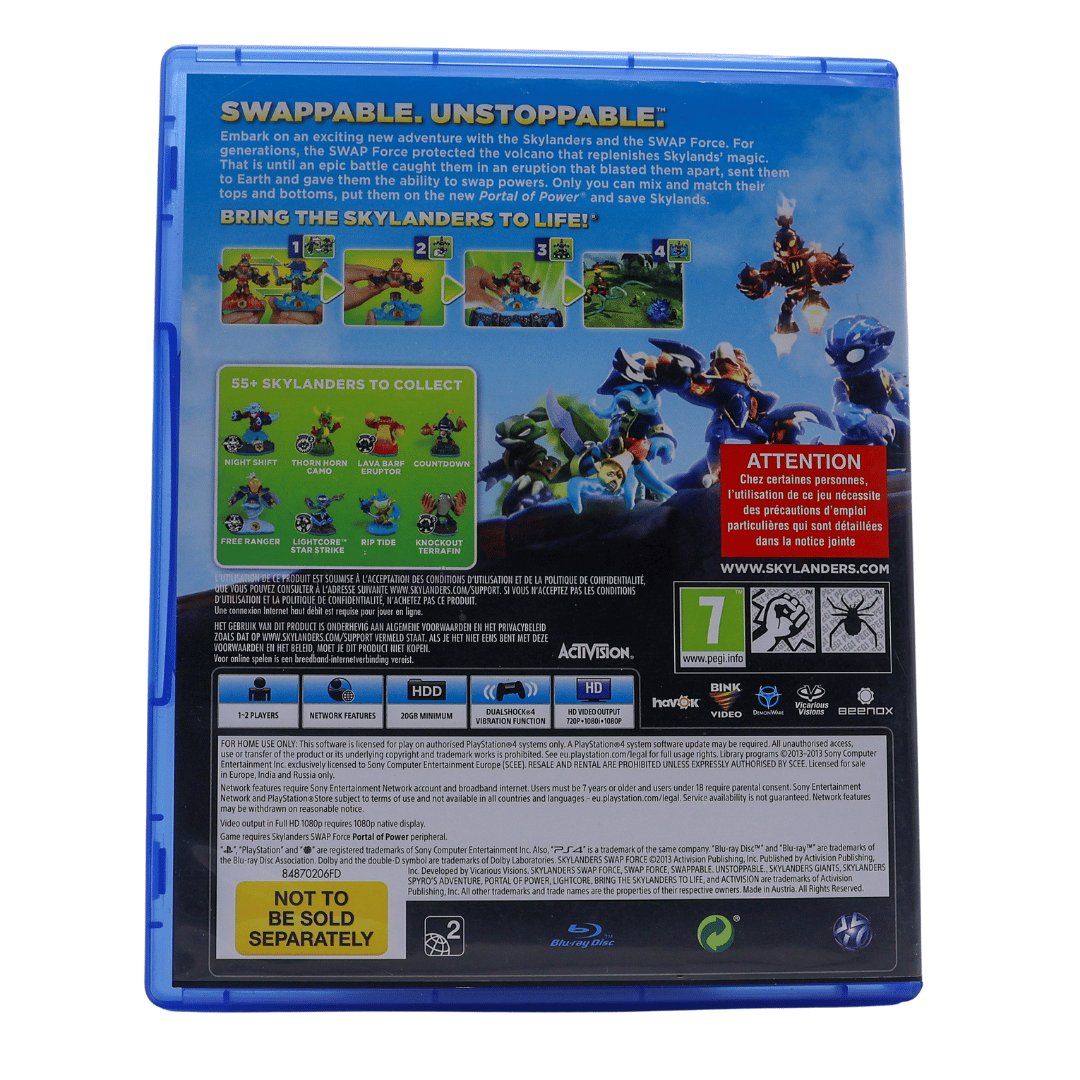 Jeux: Skylanders Swap Force - PS4 – D'occasion à Paudex par dindeboy 2