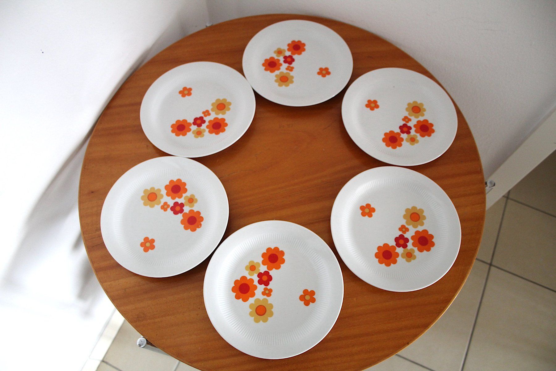 Piatti: 6 Vintage Teller, 19 cm – Usato da Locarno venduto da fripui 3