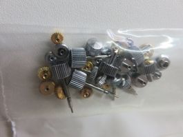30 Stk. Uhren Kronen Mix, Original Vintage