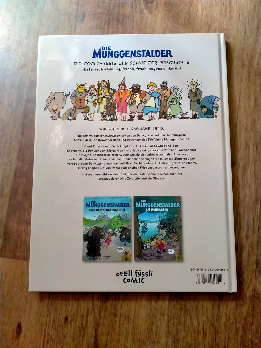 Fumetti: Die Munggenstalder Am Morgarten Schweizer Geschichten Bd 2 – Usato da Küssnacht am Rigi venduto da perlboote 3