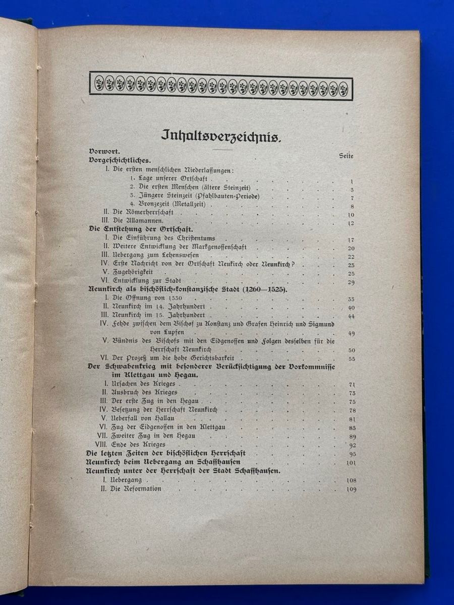 Libri: Geschichte der Stadt Neunkirch. 1917 – Usato da Adliswil venduto da buch_und_kunst 2