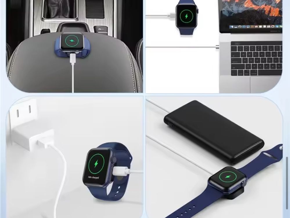 Accessori per Smartwatch: Apple Watch Ladegerät für Uhren vom Typ C mit 8 Pins – Nuovo e nell'imballaggio originale da St. Gallen venduto da Stirnrunzler 4