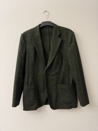 Blazer Herren, Savile Row, Grün, Grösse 52