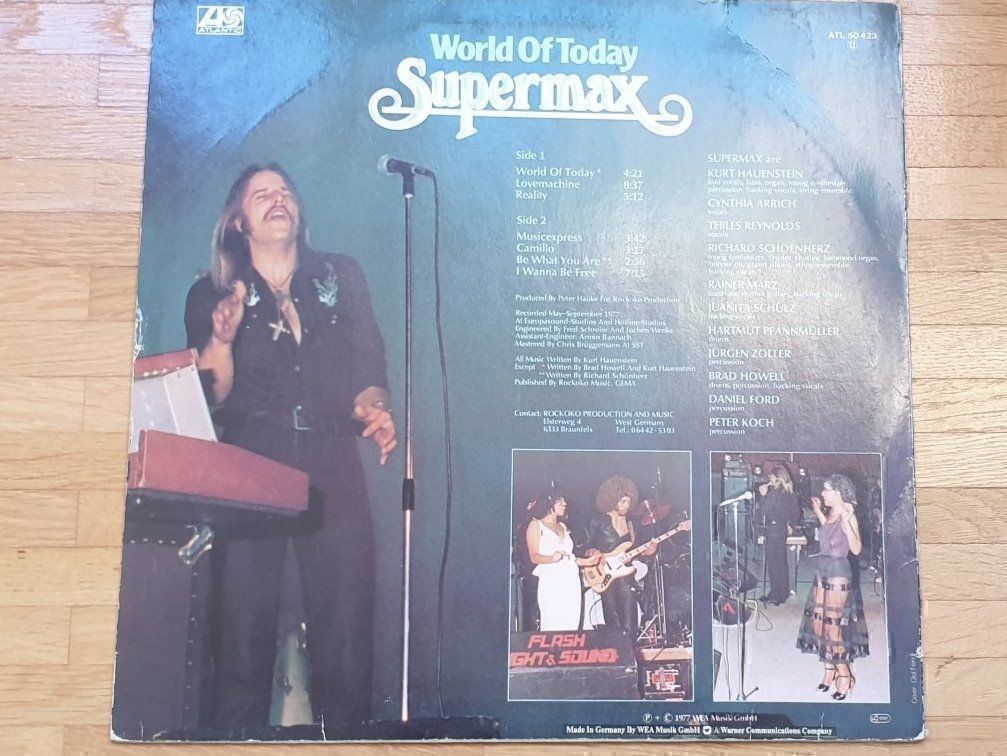 Dischi in vinile: Vinyl "World of today" Supermax – Usato da Bottighofen venduto da Miatax5 1