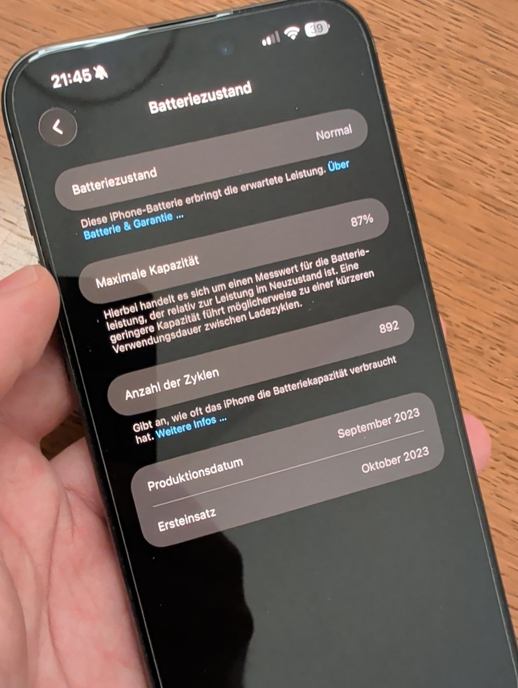 Apple Telefoni cellulari / Smartphones: IPhone 15 Pro Max 512GB – Usato da Kriens venduto da edw_ybf8 7