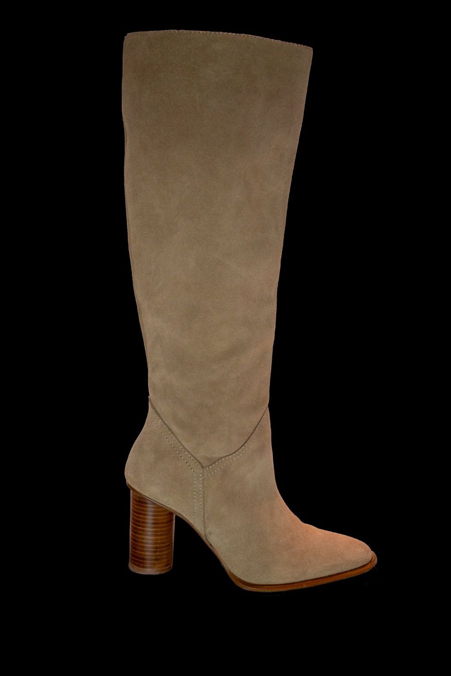 Zara Scarpe da donna: Zara Absatzstiefel aus Veloursleder – Nuovo (secondo la descrizione) da Bülach venduto da deinmica