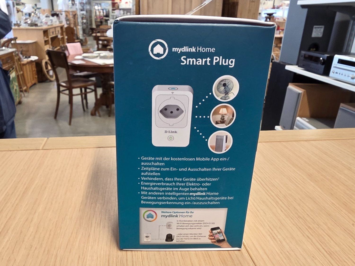 Dlink Spine: D-Link Smart Plug, WLAN-Steckdose, neuwertig, OVP! – Nuovo e nell'imballaggio originale da Chur venduto da FeschtlandBrockiChur 1