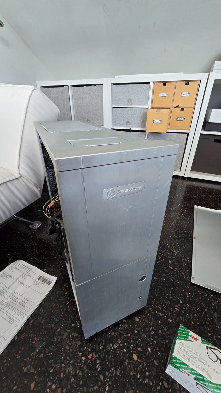 Gehäuse: SilverStone Alu-PC-Gehäuse / mit Komponenten, ungeprüft – Gebraucht aus Zürich von Christian_FB 6