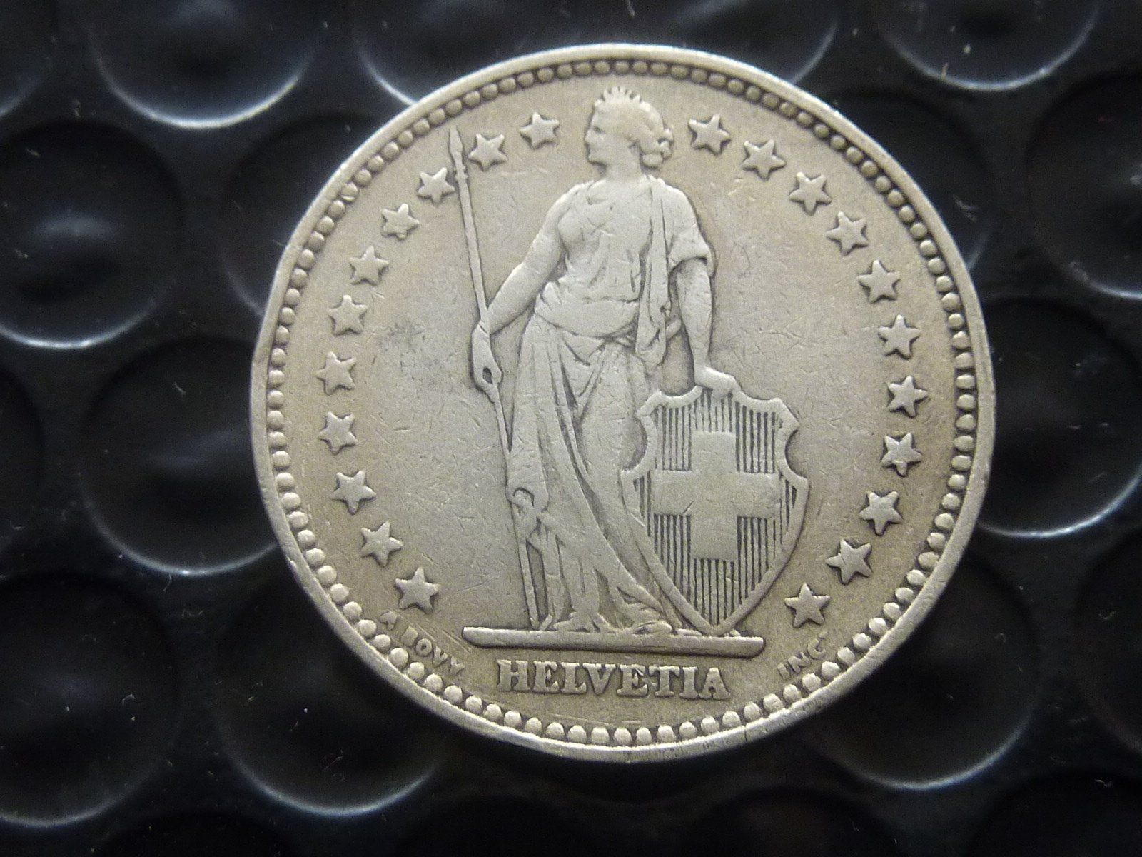 Tutti le monete: Schöne Silber 2 Fr. 1894 – Usato da Seon venduto da aee_7gpz 1