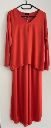 Einteiler (Hose & Shirt), One Size, Farbe orange