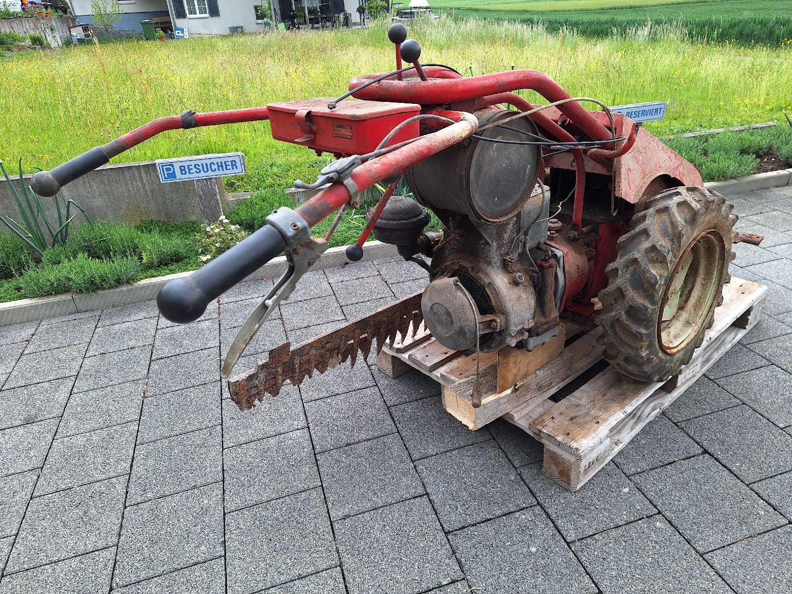Aebi Trattori: Aebi AM40 Motormäher Rasenmäher Einachser – Difettoso da Auw venduto da Zuendapp1952 2