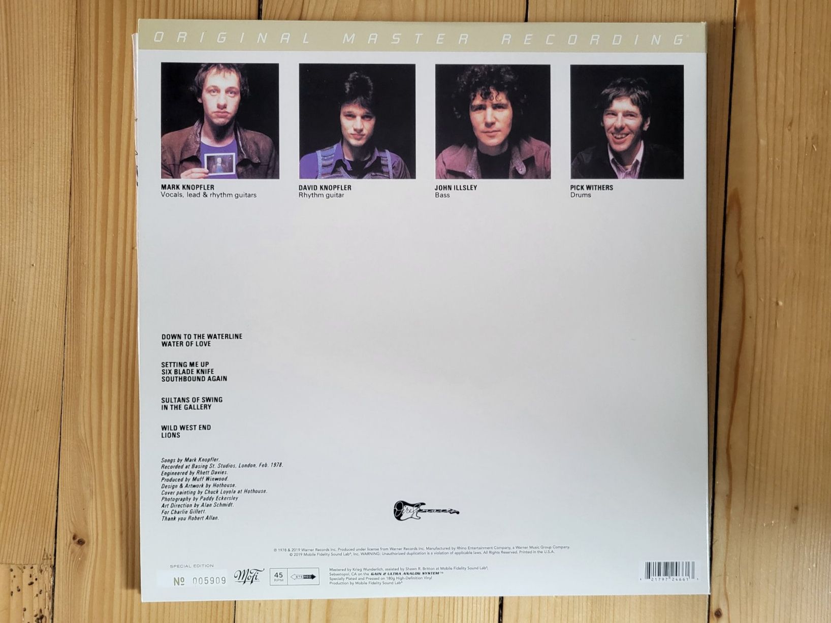 Dischi in vinile: Dire Straits - Same - MFSL 45 RPM – Nuovo (secondo la descrizione) da Bern venduto da cd_1971 1
