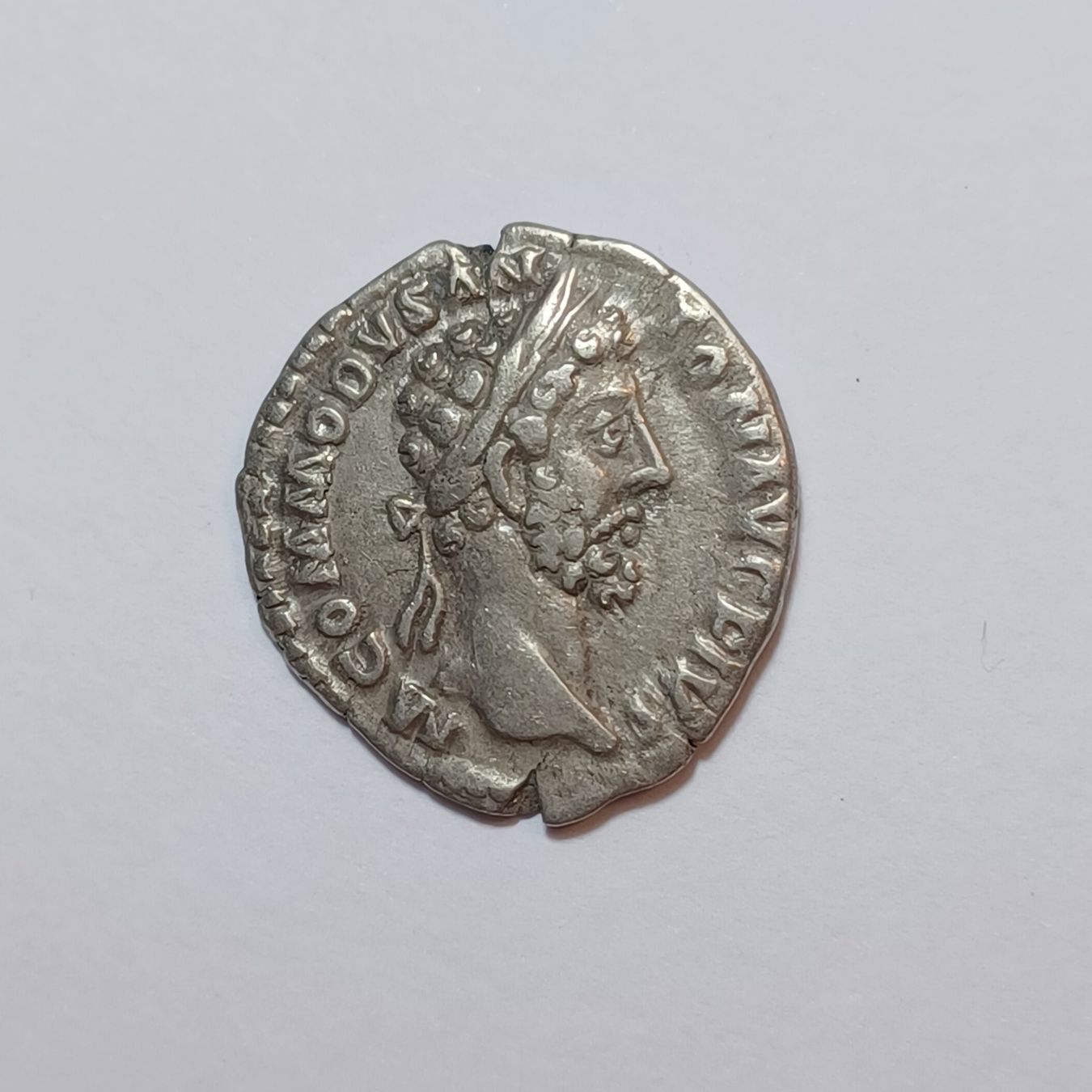 Tutti le monete: Denarius Commodus (177-192) Römisches Reich – Usato da Pfäffikon ZH venduto da Antike_Muenzen
