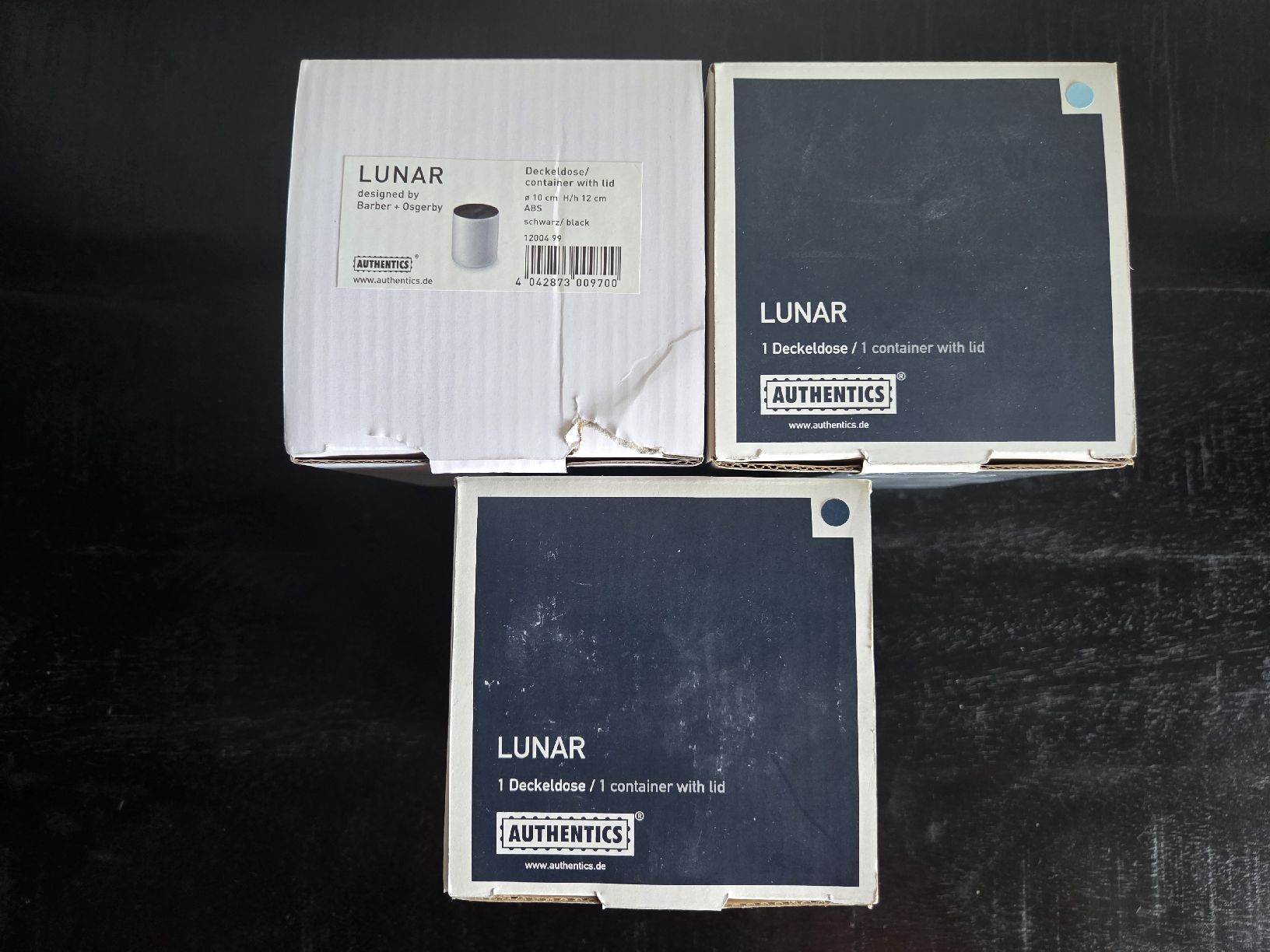 Küchengeräte: Authentics Lunar Dosen mit Deckel, Neu und Originalverpackt! – Neu und originalverpackt aus Basel von Anghkorwatt 1