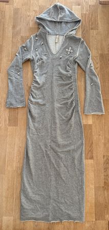 Spende Theodora Stiftung - MET Jeans Hoodie-Kleid Grau Gr.S