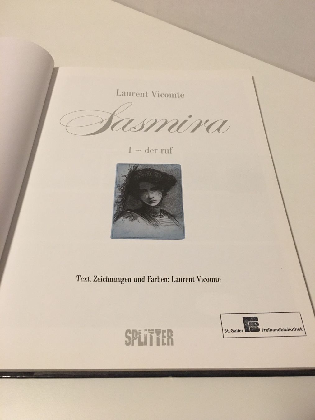 Fumetti: Comic - Sasmira - 1 - der ruf - Laurent Vicomte - Splitter – Usato da Andwil SG venduto da Rainboli 4
