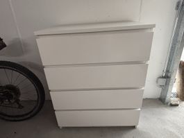Malm Kommode weiss