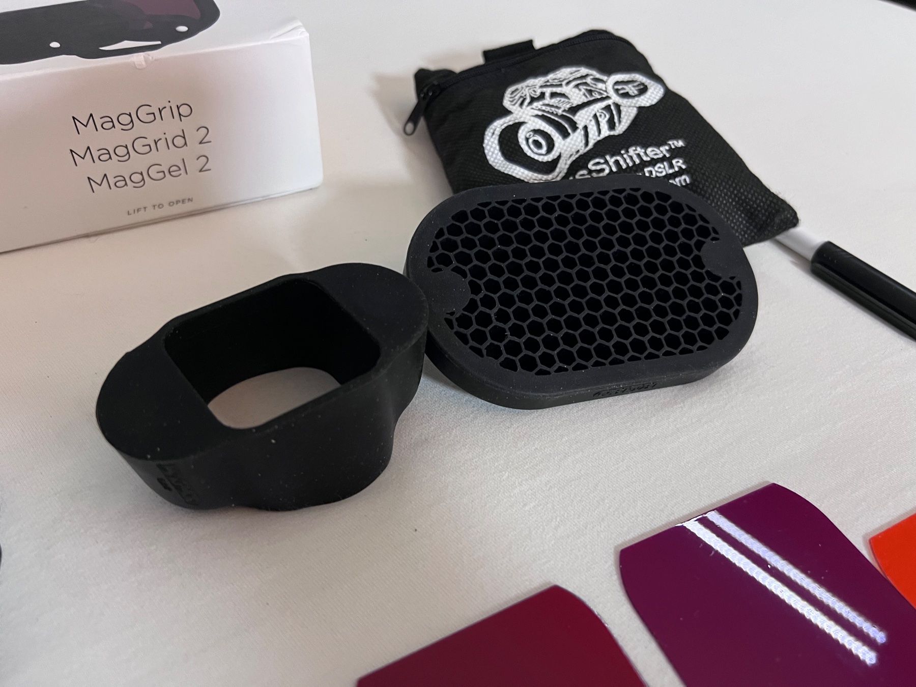 Flash: MagMod MagGrip/Grid/Gel + Lightsphere + Focus Shifter – Usato da Küsnacht ZH venduto da PremiAirFPV 6