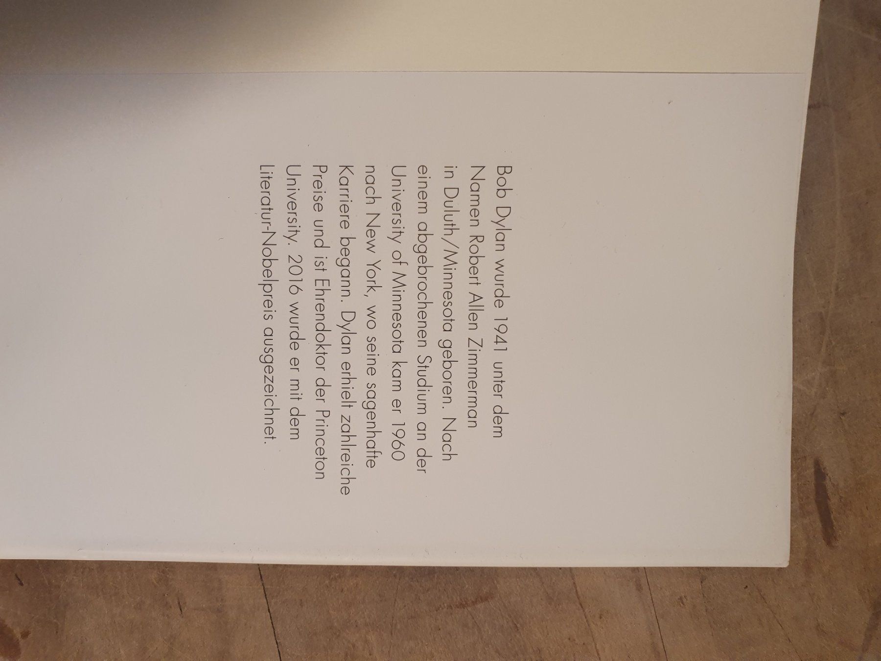 Libri: Bob Dylan - Tarantel Bob Dylan Hoffmann und Campe – Usato da Zürich venduto da loosebone 3