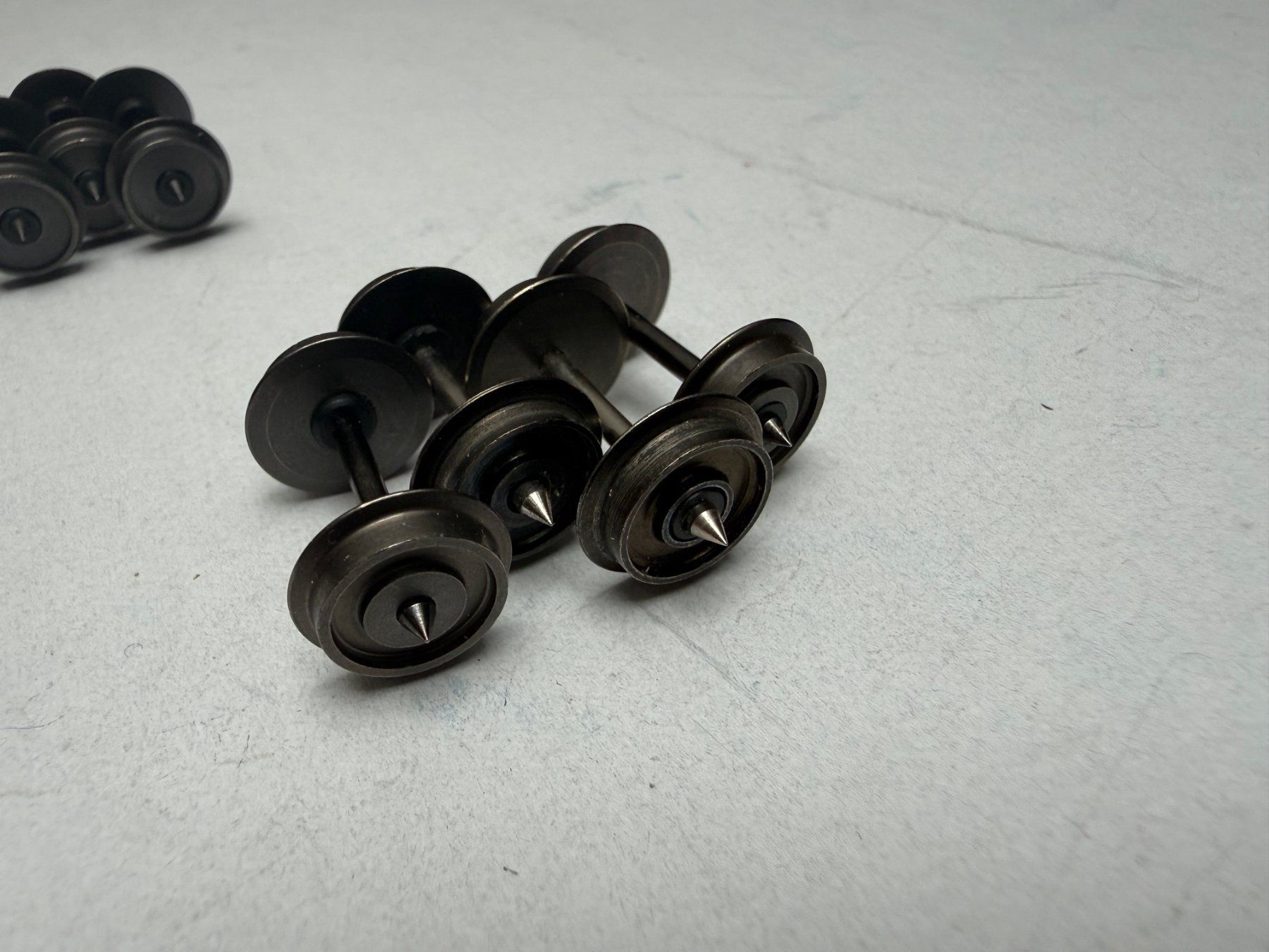 Modellini di ferrovie: Radsätze 9.6 und 10.2 mm Gleichstrom – Usato da Winterthur venduto da pascalCCS 1