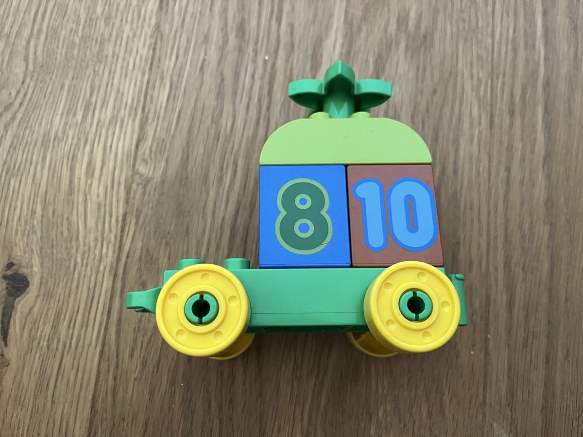 Lego Giocattoli: Duplo train chiffre – Nuovo (secondo la descrizione) da St. Prex venduto da Nikolletta 4