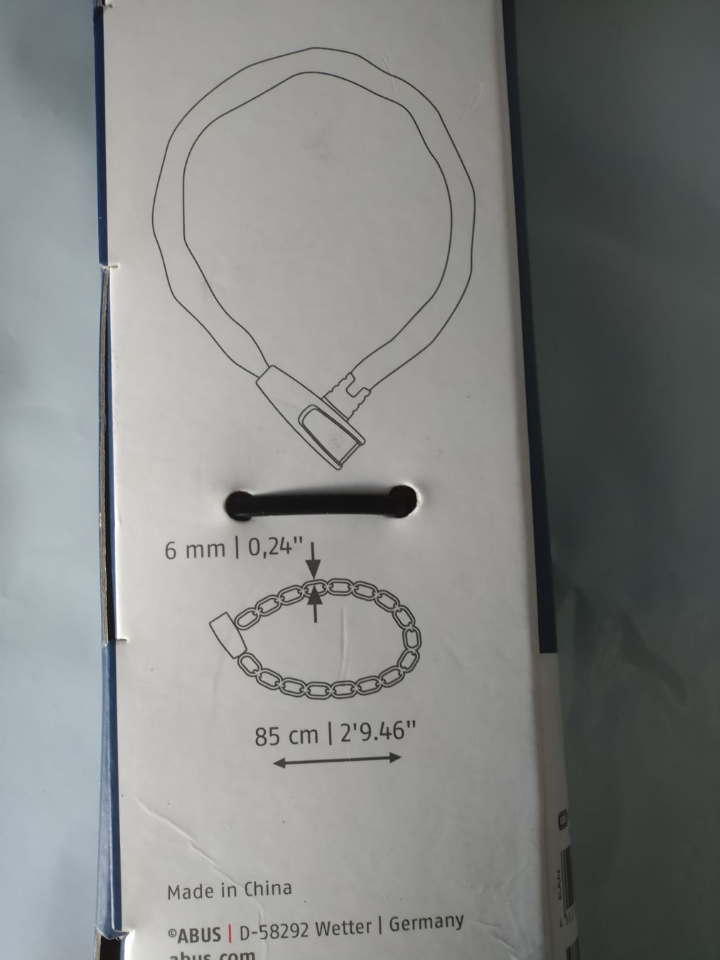 Abus Lucchetti: Antivol ABUS Catena 6806K - Pink NEW – Nuovo e nell'imballaggio originale da Farvagny-le-Grand venduto da LaCaverne 3