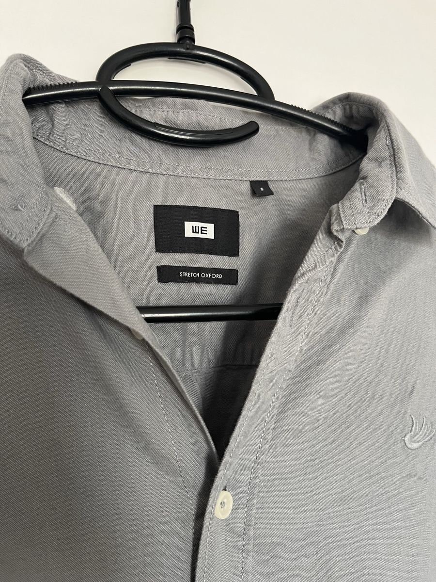 We Camicie: Herren Hemd grau Grösse S Stretch Oxford WE – Usato da Wolfhausen venduto da Sel86i 1