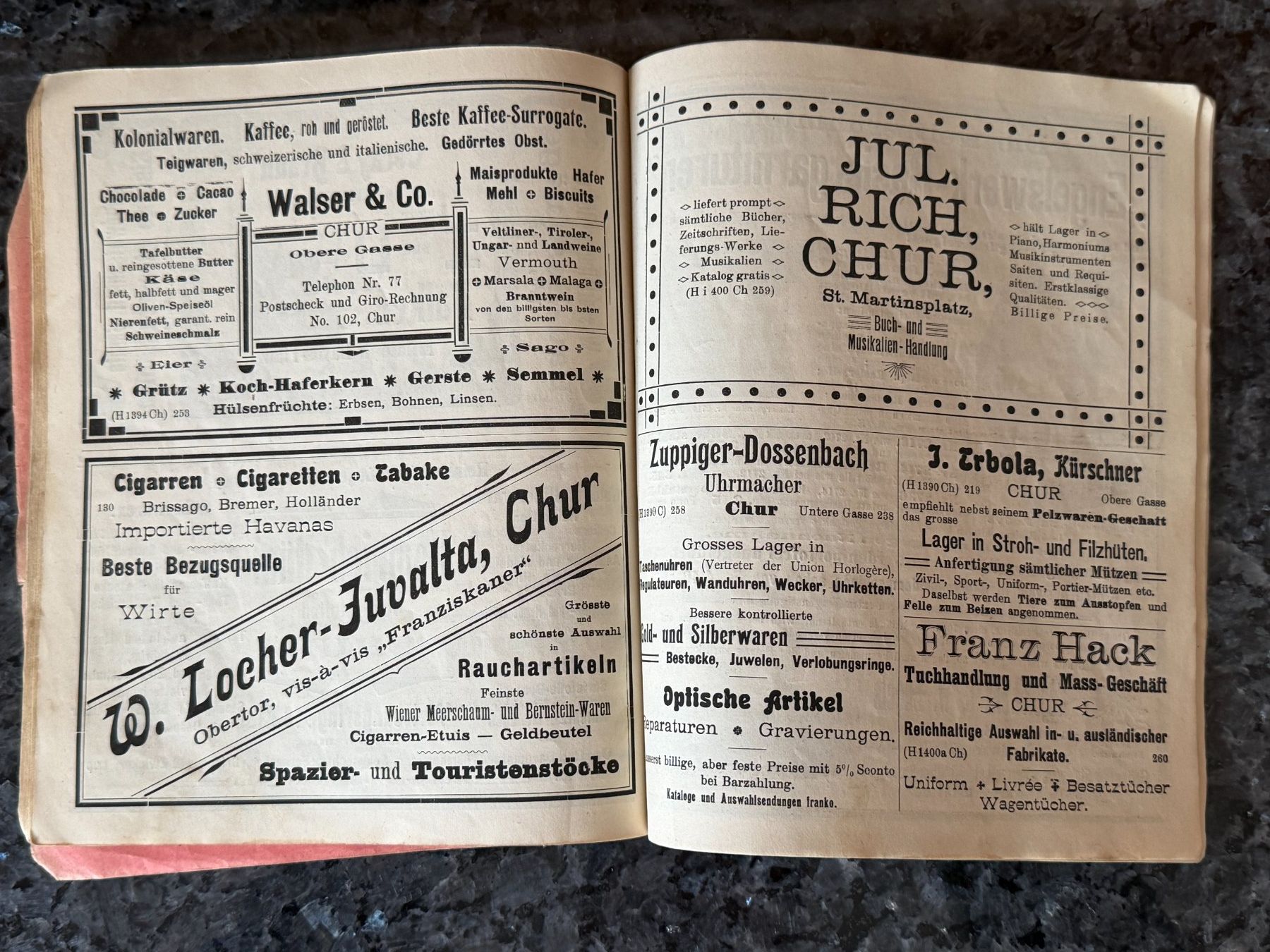 Bücher: Bündner Kalender 1907 – Gebraucht aus Jenaz von Sandrobordoli 3