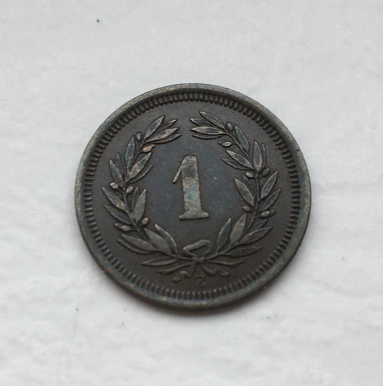Tutti le monete: 1879 1 Rappen vz+ – Usato da Kirchberg SG venduto da Zenhad69 2