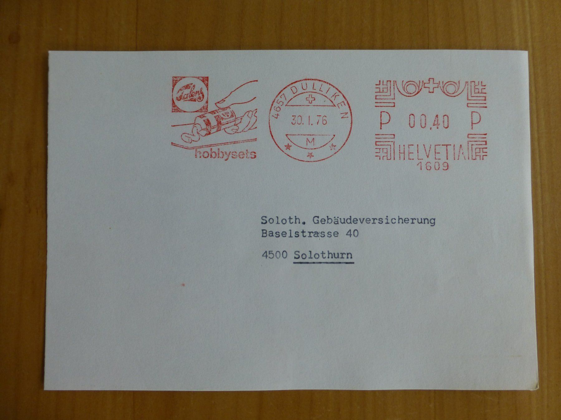 Foto & Immagini: Dulliken, Talens 1976 – Usato da Bettlach venduto da 1saurer