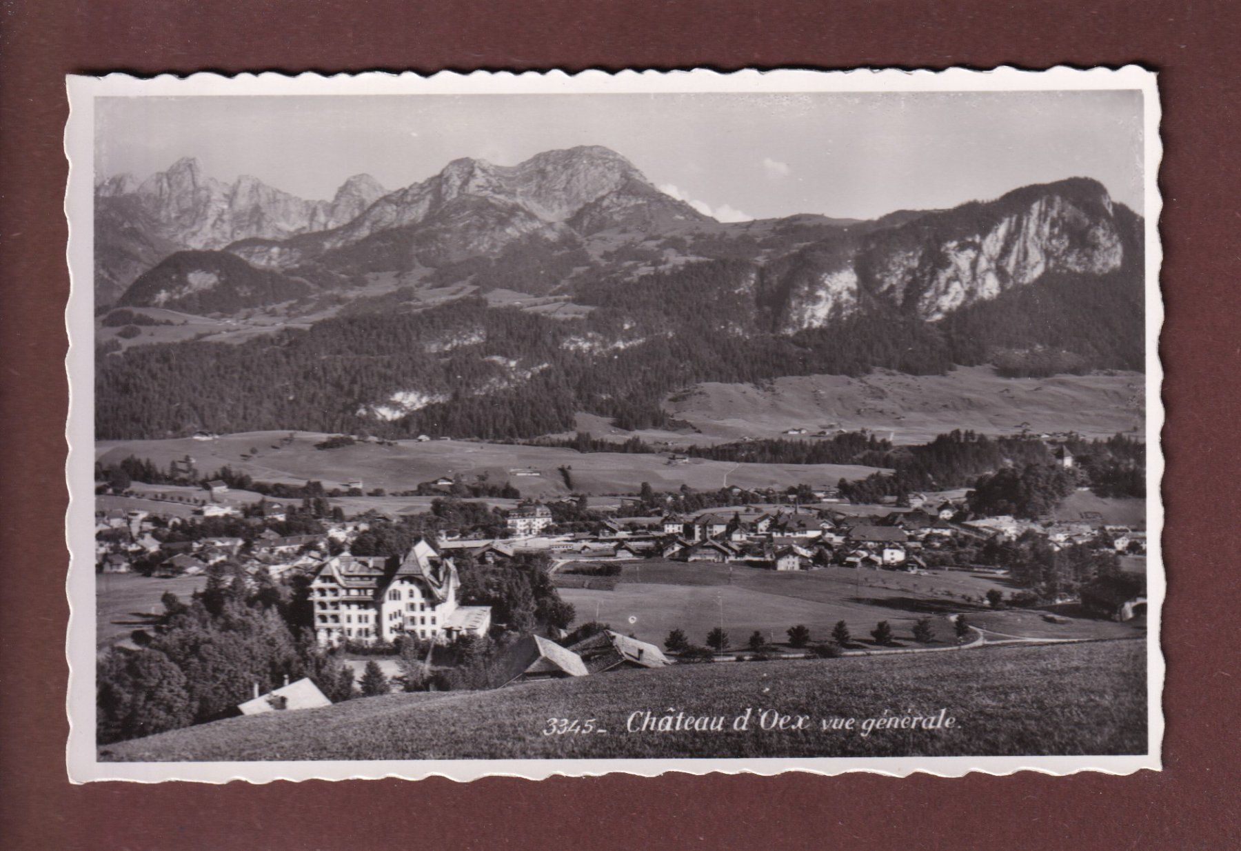Cartoline postali: CHÂTEAU D'OEX – Usato da Pully venduto da nicecards