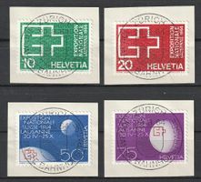 1963 Werbemarken mit Vollstempel ZÜRICH