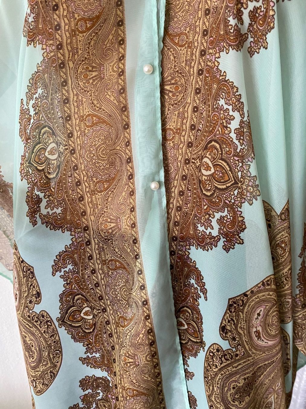 Camicette: stilvolle und edle Bluse/Tunika, türkis, 1 Size – Nuovo e nell'imballaggio originale da Winkel venduto da ferrari2022 4