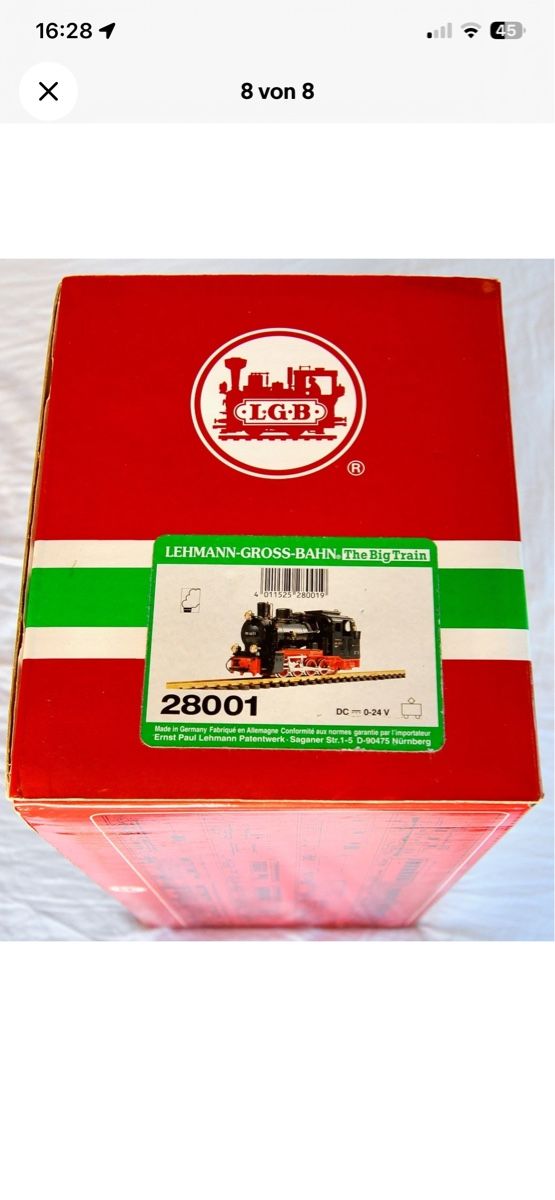LGB Modellini di ferrovie: LGB 28001 – Nuovo (secondo la descrizione) da Wohlen AG venduto da Botaurus 7