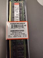 2× Kingston Server Premier 32GB DDR4-2666 ECC RDIMM, neu/OVP