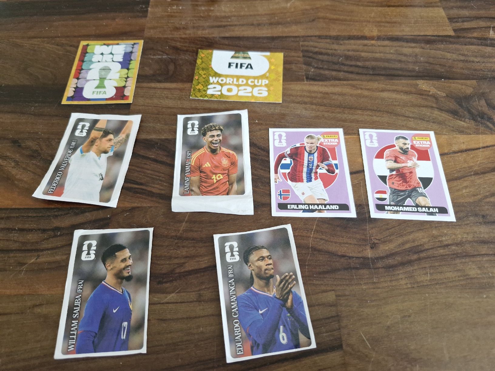 Sticker: Extra sticker, cola sticker+ 2 seltene sticker FWC4/FWC2 – Nuovo (secondo la descrizione) da Biberist venduto da Bonduelle