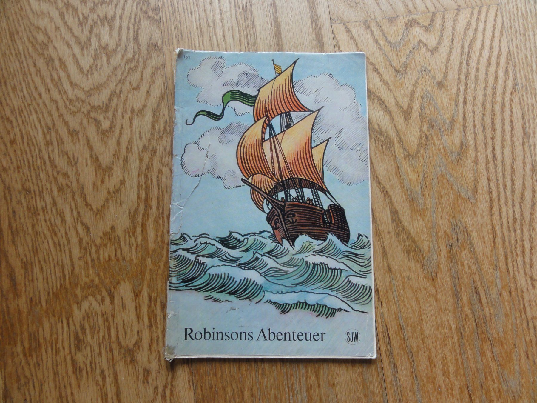 Libri: Robinsons Abenteuer, SJW Nr. 151, antik – Difettoso da Riedholz venduto da Taweva
