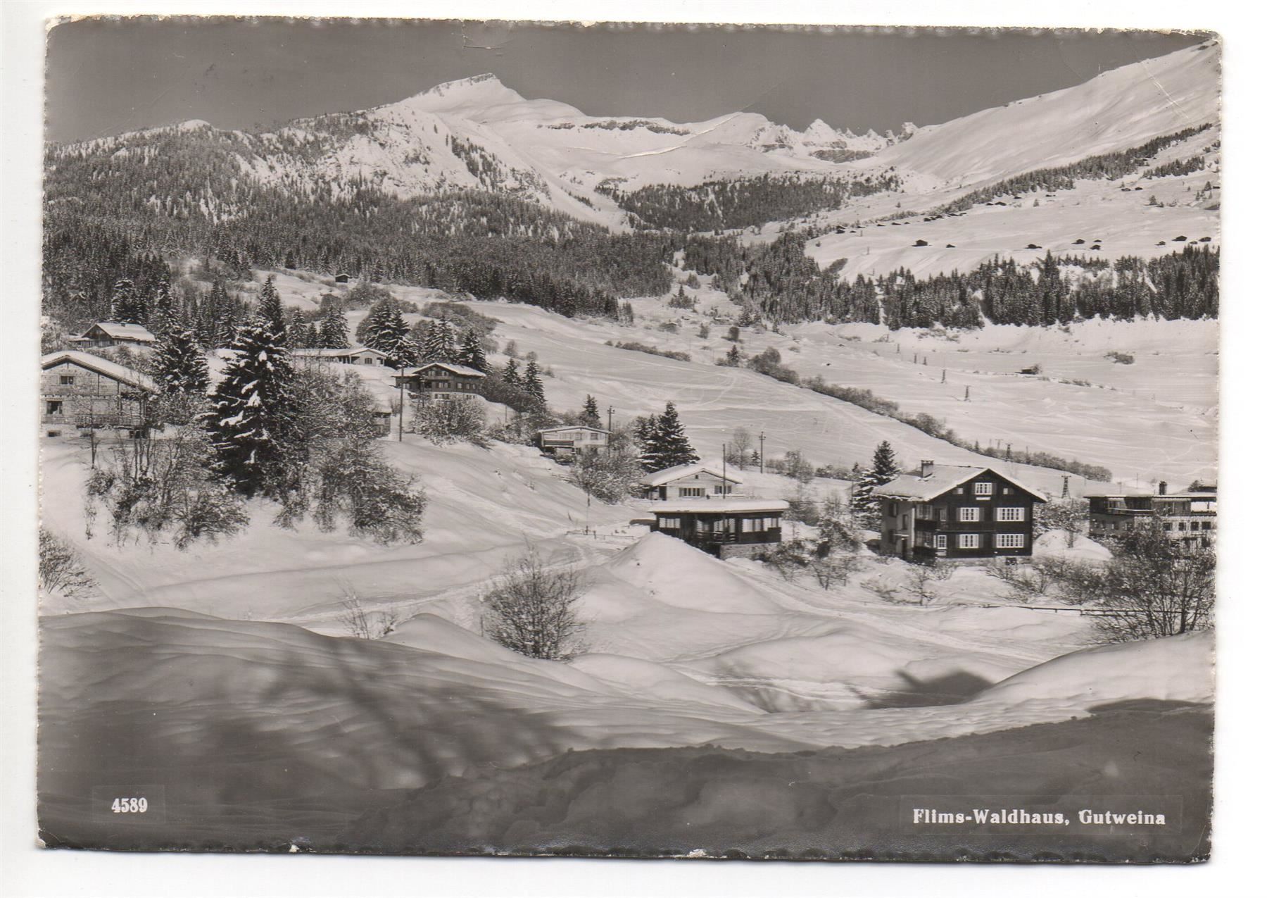 Ansichtskarten: FLIMS WALDHAUS Gutweina – Gebraucht aus Jona von philajona