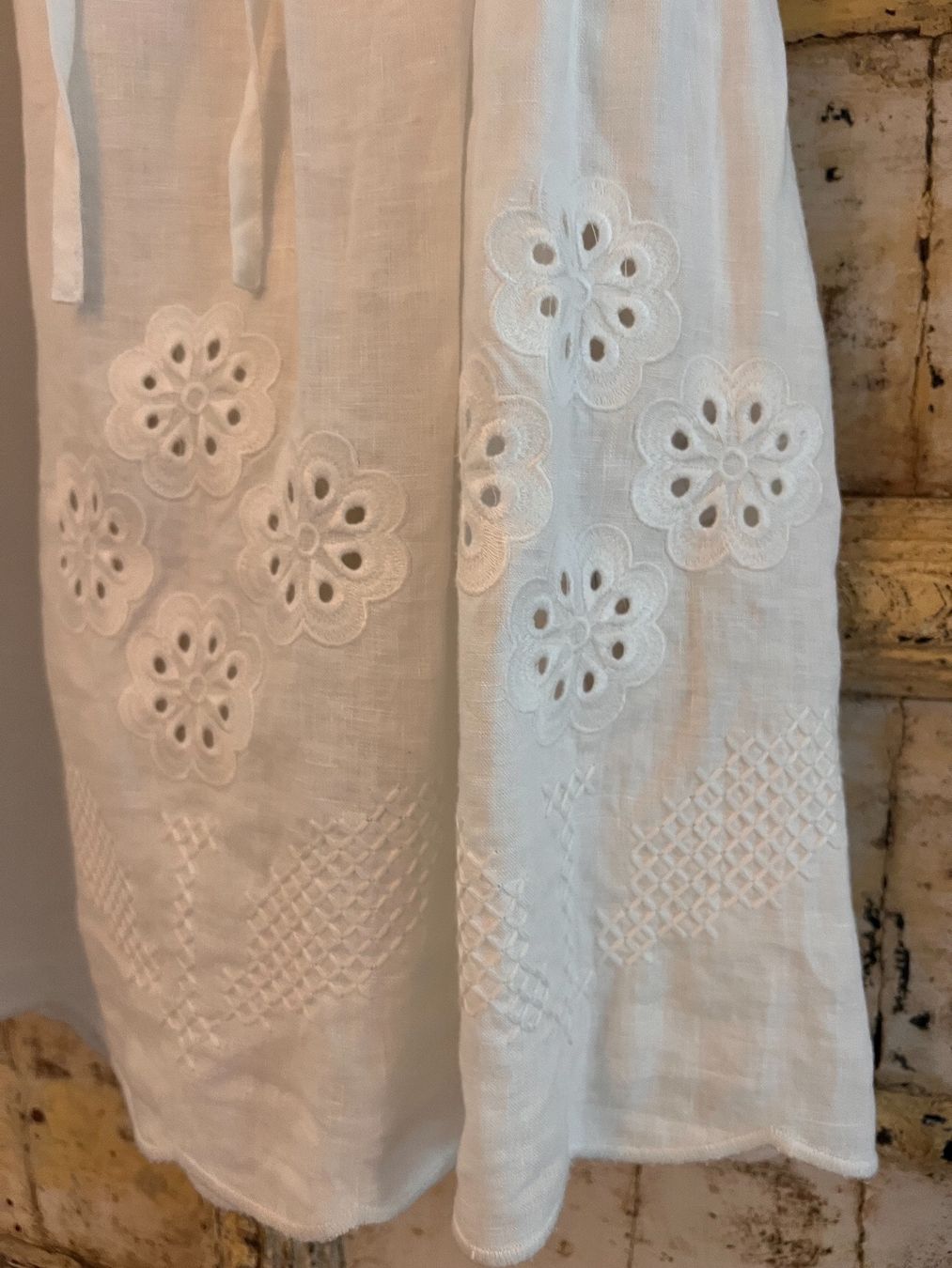 Kleider: 100% Leinenkleid weiss, Grösse 38 – Neu (gemäss Beschreibung) aus Erlenbach ZH von Sinichi 4
