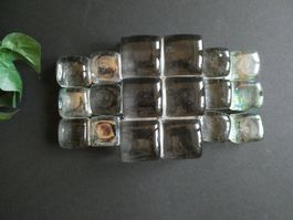 Glasi Hergiswil 18 Stück  CUBO  Sie sehen aus wie Eiswürfel