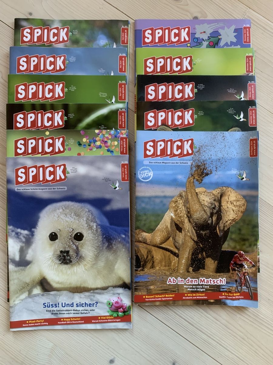 Zeitschriften & Magazine: Spick 2024 (komplett) – Gebraucht aus Biberist von coffee13 1