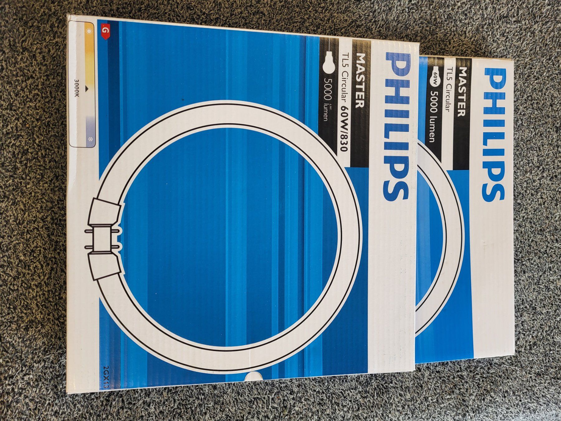 Philips Lampade: Philips Master TL5 Circular 60W/830, Neu, 2 Stück! – Nuovo (secondo la descrizione) da St. Ursen venduto da mar_y2jr