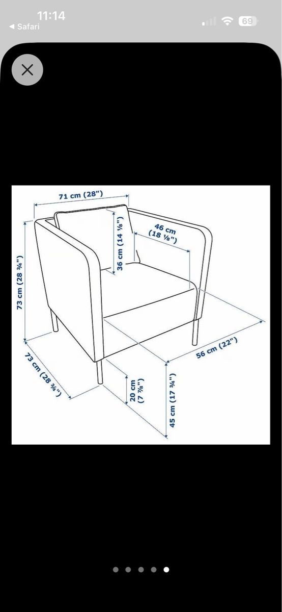 Ikea Sessel: Sessel Ikea Ekerö – Neu (gemäss Beschreibung) aus Ruswil von b_ronny 2